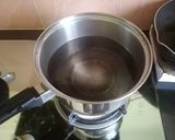 Gambar langkah 1 resipi Sagu Telang.