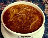 عکس مرحله 6 از دستور عدسی با رشته آش