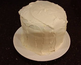 A picture of step 32 of Lemon Layer Cake with Blackberrie Cream Filling and a Lemon Cream Frosting.