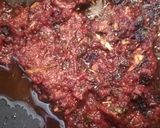 Foto del paso 5 de la receta: Arroz de pescado con alcachofas y pimiento rojo en paella