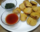 A picture of step 7 of Lauki ke pakode (Crispy bottle gourd fritters).