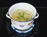 Foto langkah ke 4 dari resep Pangsit Kuah dan sayur.