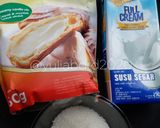 Foto langkah ke 5 dari resep Puding brownies lumer vla tepung custard.