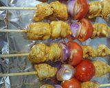 صورة لخطوة 4 من وصفة شيش طاووق ورز بنكهة المشاوي 🍢🍡🍢🍡🍢🍡