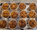 Foto langkah ke 9 dari resep Carrot Dates Muffin with Cream Cheese Fillings.