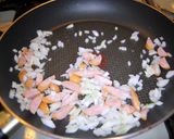 A picture of step 3 of Fluffy and Creamy Omurice (Japanese Omelet Rice).
