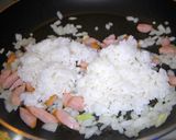 A picture of step 4 of Fluffy and Creamy Omurice (Japanese Omelet Rice).