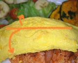 A picture of step 12 of Fluffy and Creamy Omurice (Japanese Omelet Rice).