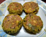 A picture of step 7 of Multi grain patties.