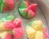 Foto langkah ke 5 dari resep Bolu Kukus Durian.