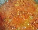 A picture of step 2 of Aloo Bhindi/ Okda Sabji.