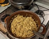 A picture of step 2 of Syrup-oat Slice.