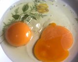 Tojás omlett ropogós cérnametélttel recept fázis 1 fotója