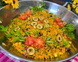 A picture of step 8 of Kisir (Turkish Salad).
