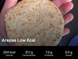 Arepas Low Cal / Low Carb y carb saludables / Fibra y saciante