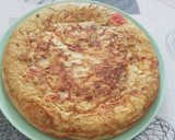 Foto del paso 5 de la receta: Tortilla de patatas y verduras🥔🍆🌶
