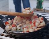 A picture of step 6 of My Grilling Spot Scallop Stew.