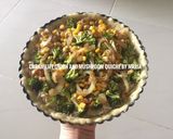 Foto langkah ke 5 dari resep Pie Jamur (Caramilized Onion And Mushroom Quiche).