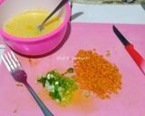 Foto langkah ke 1 dari resep Omelette Sayur Cheesy Mayo.