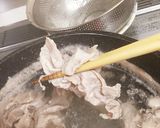 A picture of step 12 of Chilled Pork Shabu-Shabu Salad with Cucumber, Bean Sprouts, and Sesame Flavor.