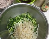 A picture of step 16 of Chilled Pork Shabu-Shabu Salad with Cucumber, Bean Sprouts, and Sesame Flavor.