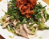A picture of step 22 of Chilled Pork Shabu-Shabu Salad with Cucumber, Bean Sprouts, and Sesame Flavor.