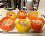 A picture of step 6 of Stuffed Bell Peppers.