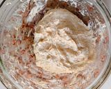 Foto langkah ke 2 dari resep Cranberries Sourdough Bread 77%.