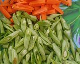 Foto langkah ke 1 dari resep Asem asem buncis khas jawa.