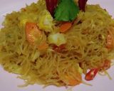 Foto langkah ke 5 dari resep Bihun goreng+telur orak arik.