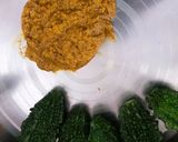 A picture of step 3 of Gota kalara Bhaja.