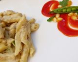 A picture of step 22 of White Sauce Pasta.
