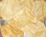 A picture of step 5 of Ajwain poori.