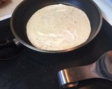 Foto del paso 4 de la receta: Burrito 🌯 para desayuno con tocineta
