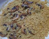 Foto del paso 6 de la receta: Arroz con azafrán y hongos (tipo risotto)