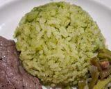 Foto del paso 3 de la receta: Arroz al perejil con calabacitas