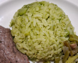 Foto del paso 3 de la receta: Arroz al perejil con calabacitas