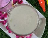 A picture of step 5 of Thandai Rose lassi.