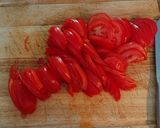 A picture of step 3 of Mughlai karahi Gosht.