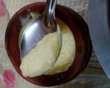 A picture of step 6 of Shahi phirni.