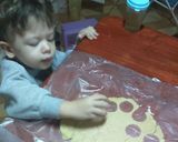 Foto del paso 7 de la receta: Alfajorcitos relleno de frutos rojos livianos