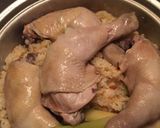 Foto langkah ke 4 dari resep Nasi Hainan Ayam - Kukus (Hainanese Chicken Rice) #Bikinramadanberkesan.