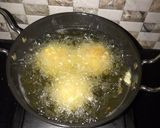A picture of step 4 of Cabbage Chana Dal Vada.