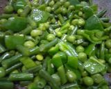 A picture of step 1 of Sabzi Ka Khazana.