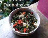 Foto langkah ke 1 dari resep Tumis daun singkong.