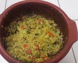 A picture of step 10 of Veg Biryani.