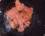 A picture of step 2 of Yam porridge.