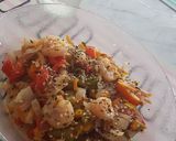 Foto del paso 3 de la receta: Wok verduras con camarones
