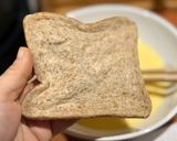 Hình bước làm 2 của món 💚 Bánh Mì Sandwich Chiên Bơ Trứng Sữa Không Đường