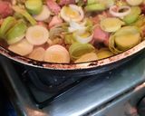 Foto del paso 7 de la receta: Tarta de puerro y cebolla de verdeo